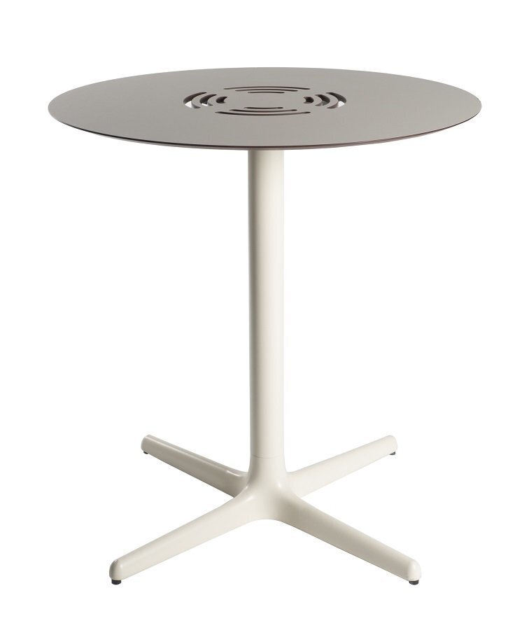 Resol Toledo Aire rund Ø70 cm - Gartentisch: Ivory
