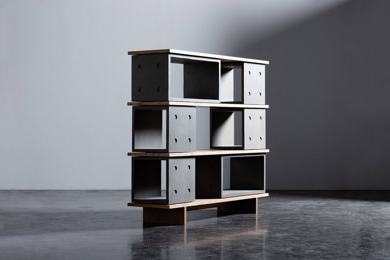 Lyon Beton Dice 1545 Bookcase - Bücherregal