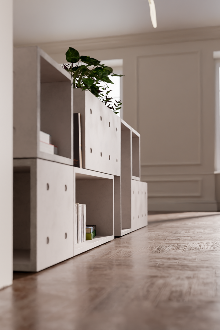 Lyon Beton Dice 2295 Podium - Regalmodul