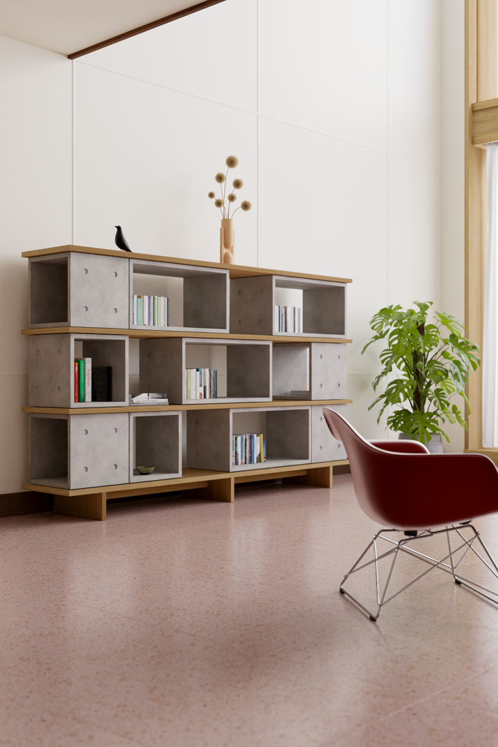 Lyon Beton Dice 1545 Shelf - Regalbrett