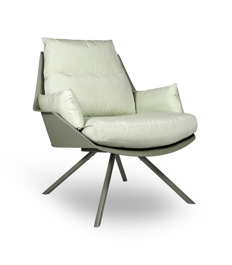 Resol Anou - Outdoor Sessel: Mint / Green Grey