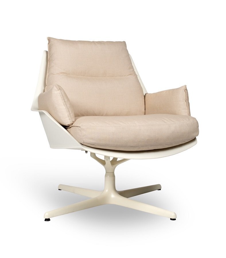 Resol Anou Toledo - Outdoor Sessel: Arbor Pebble / Ivory