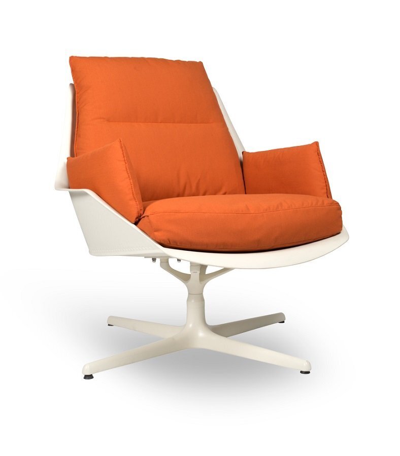 Resol Anou Toledo - Outdoor Sessel: Pumpkin / Ivory
