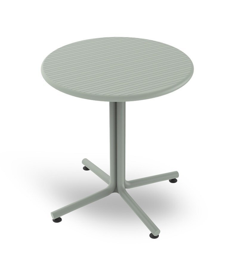 Resol Mesa Bini Rund Ø70 cm - Gartentisch: Green Grey