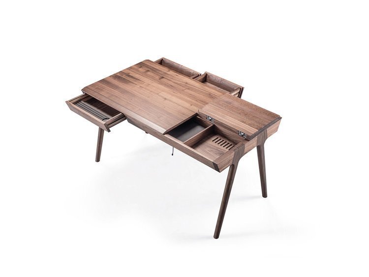 WeWood Metis Desk - Natural Walnut