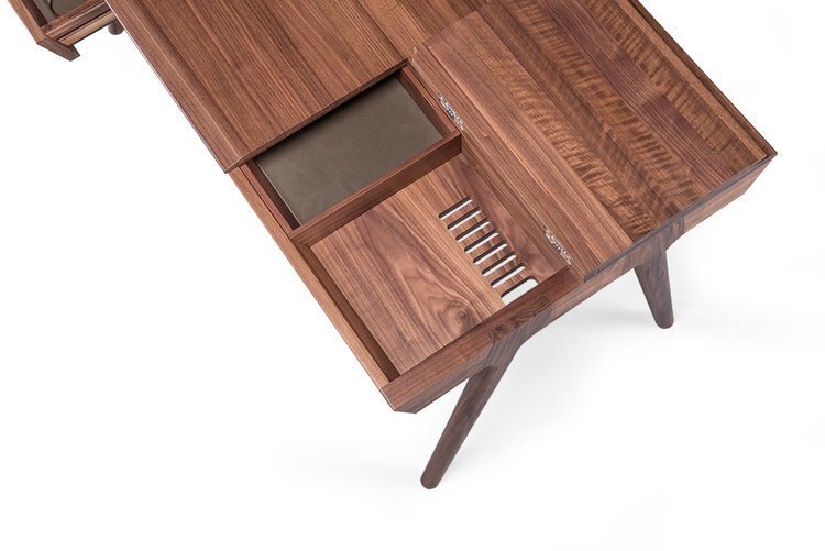 WeWood Metis Desk - Natural Walnut