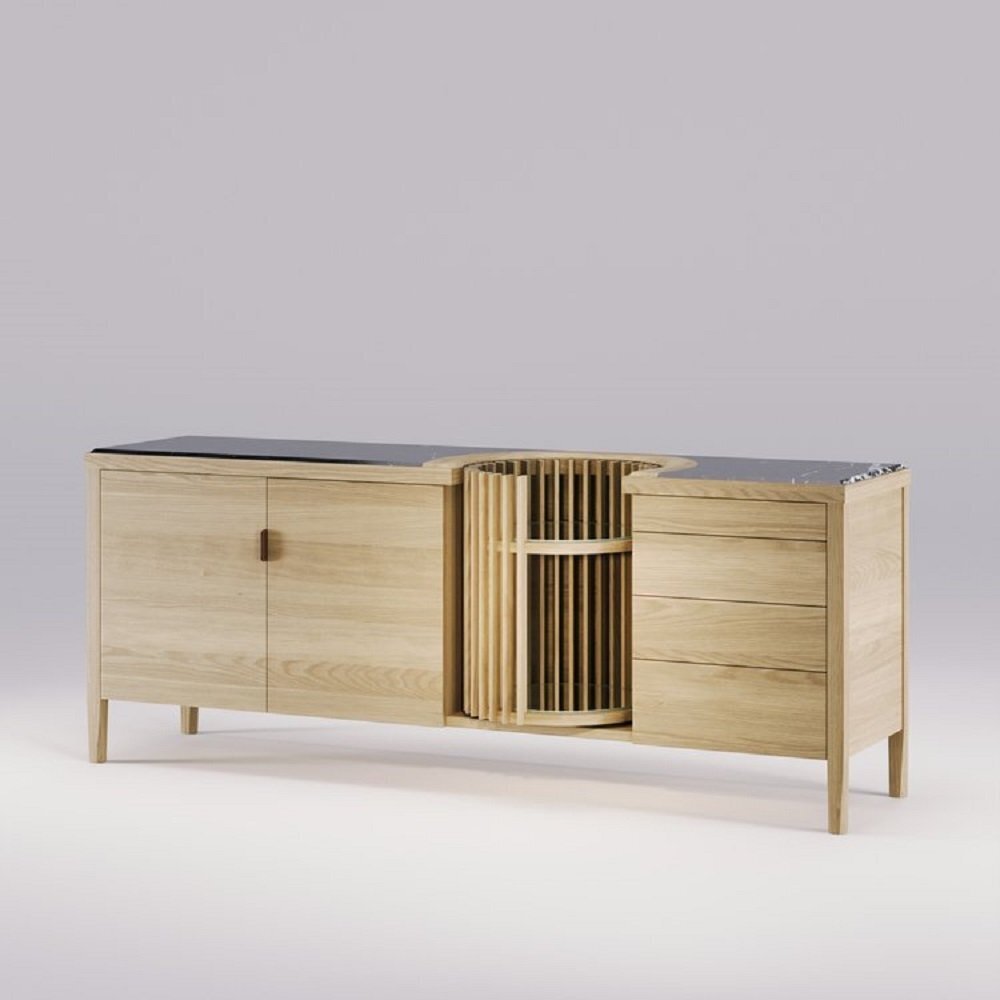 WeWood Carousel Sideboard-Premium Oak