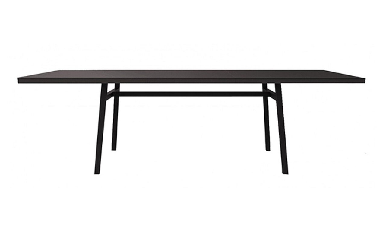 Resol Milano Tisch 90x180 cm - Black