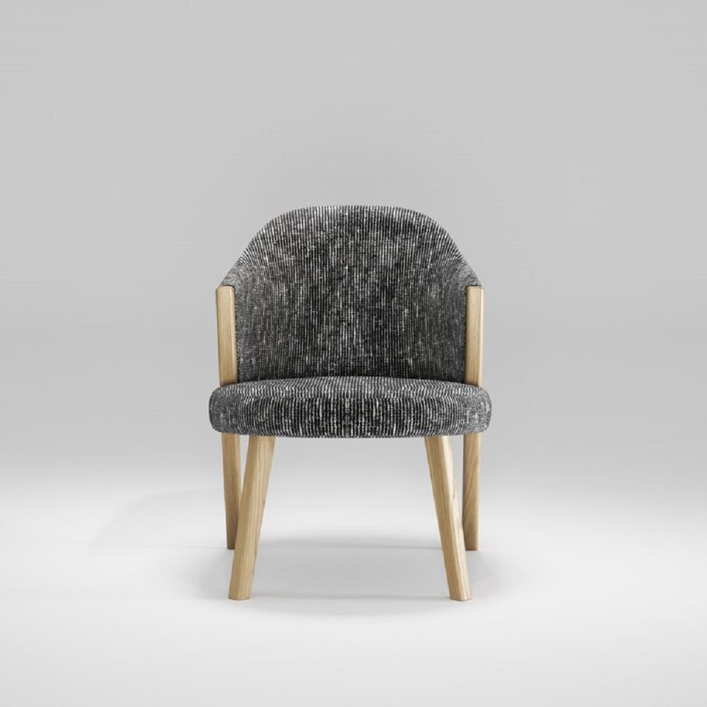 WeWood Caravela Lounge Chair-Natural Oak - TWDM12048