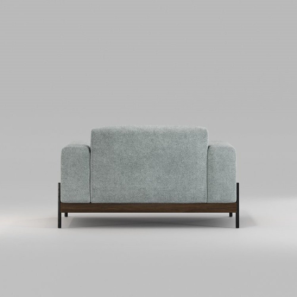 WeWood Bowie Sofa 1 Seater - Natural Walnut - TWDM12048