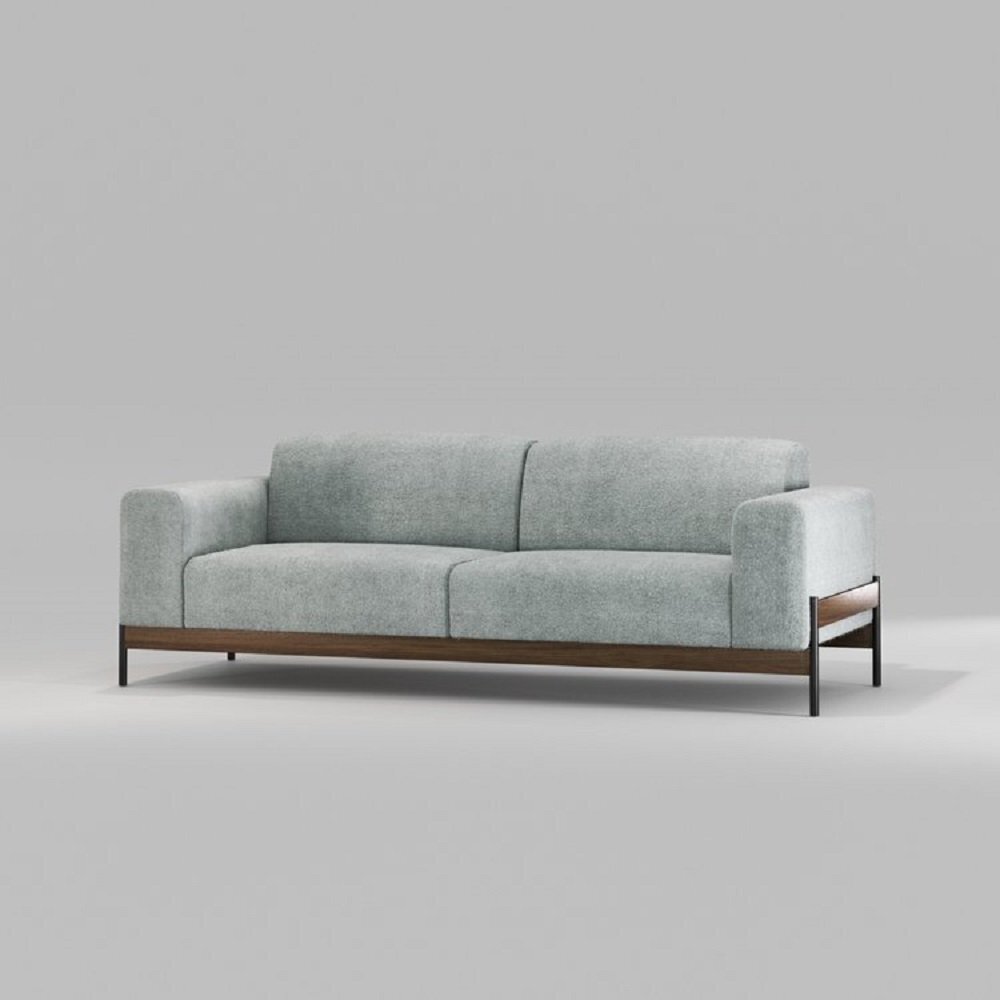 WeWood Bowie Sofa 2 Seater - Natural Walnut - TWDM12048