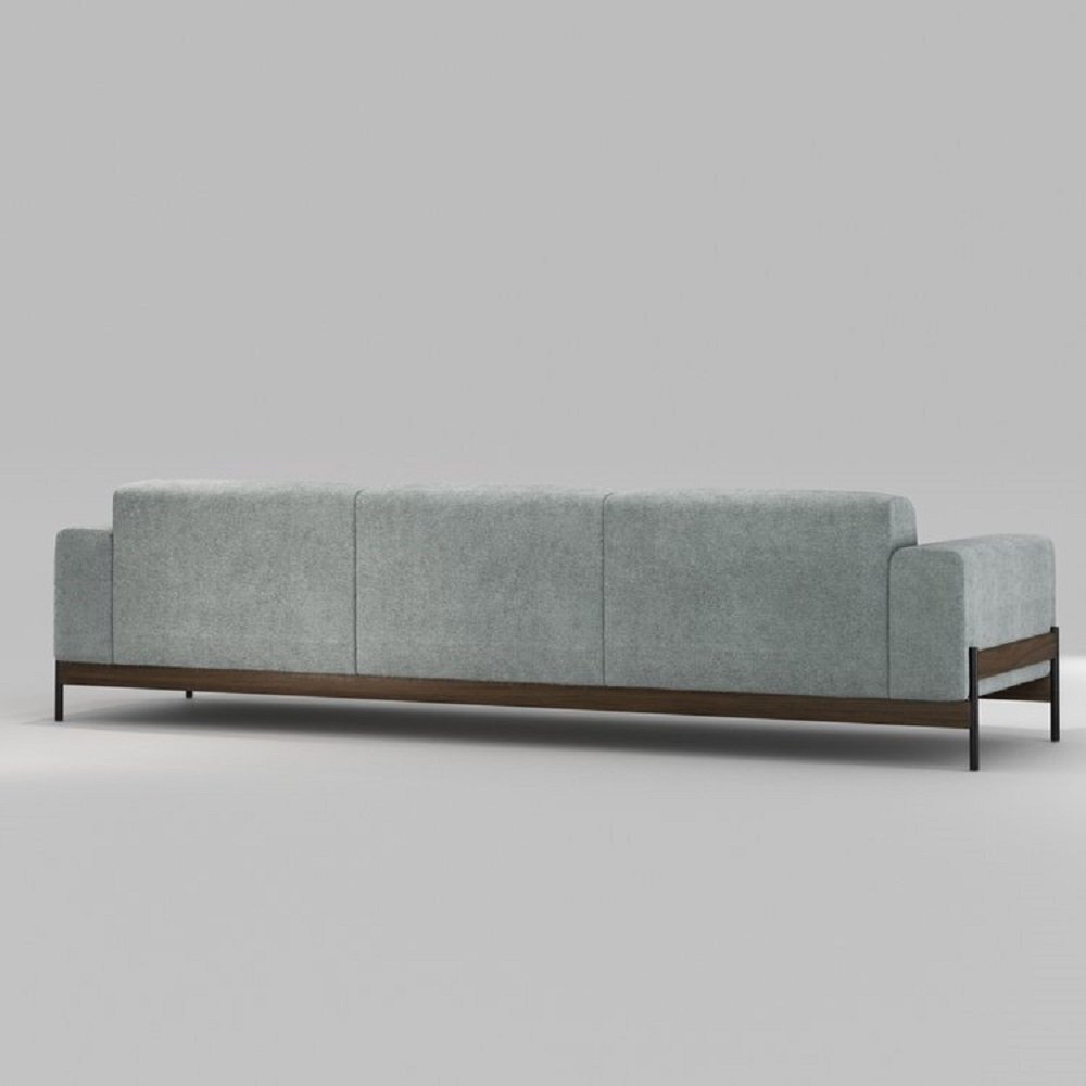 WeWood Bowie Sofa 3 Seater-Natural Walnut-TWDM12048 