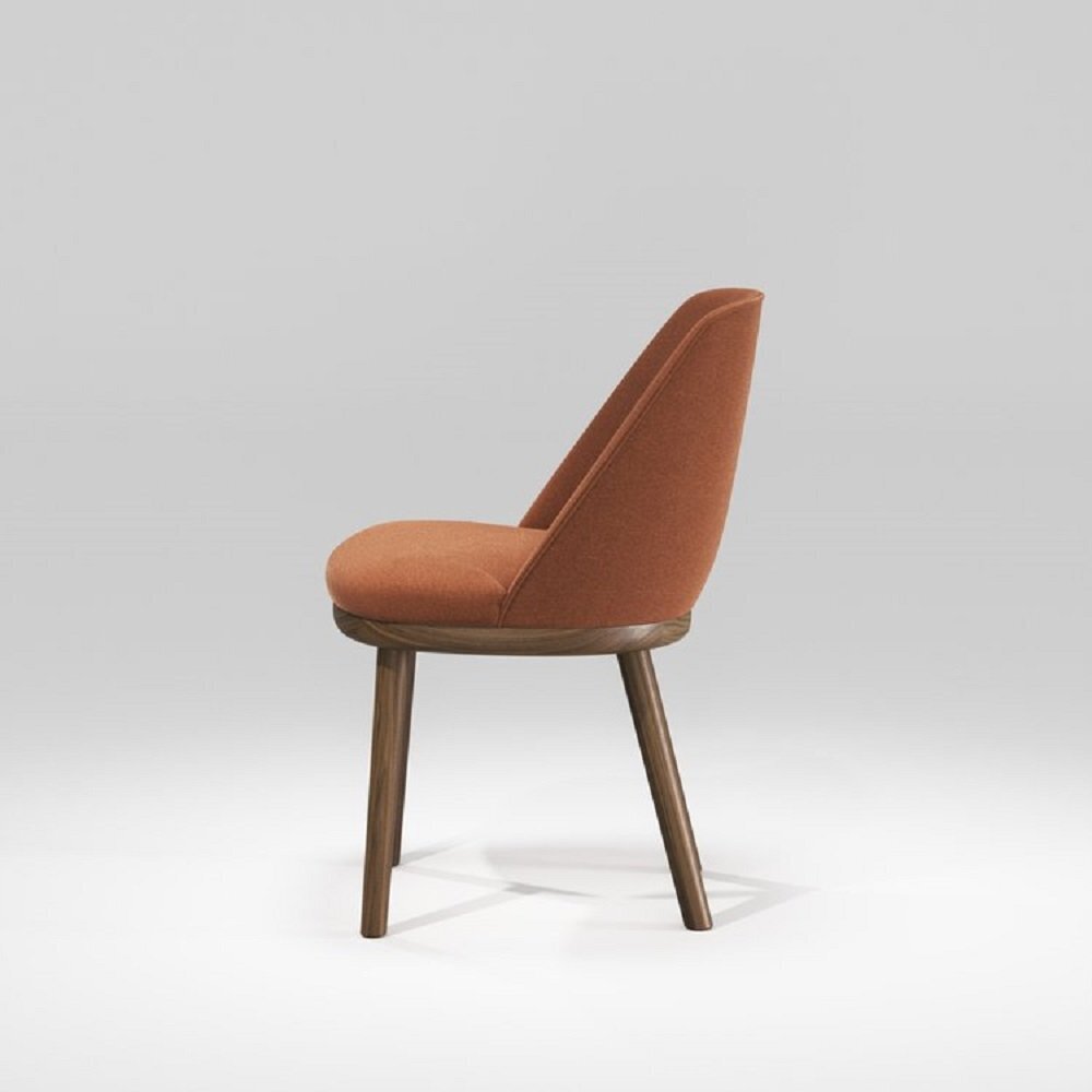 WeWood Sartor Wood Chair - Natural Walnut - TWDM12170