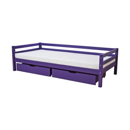 Hoppekids Basic Juniorbett 90X200 cm - Classic Purple