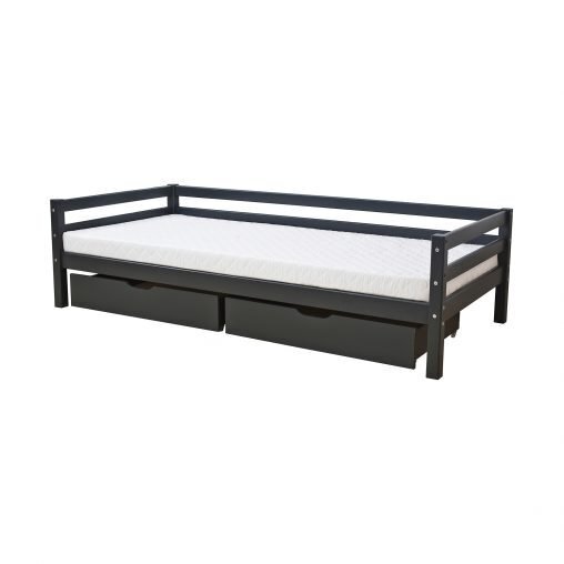 Hoppekids Basic Juniorbett 90X200 cm - Antrasit