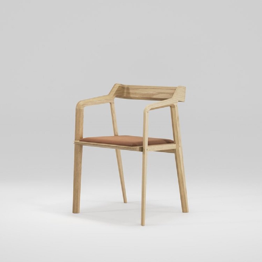 WeWood Kundera Armstuhl, Oak - TWDM12100