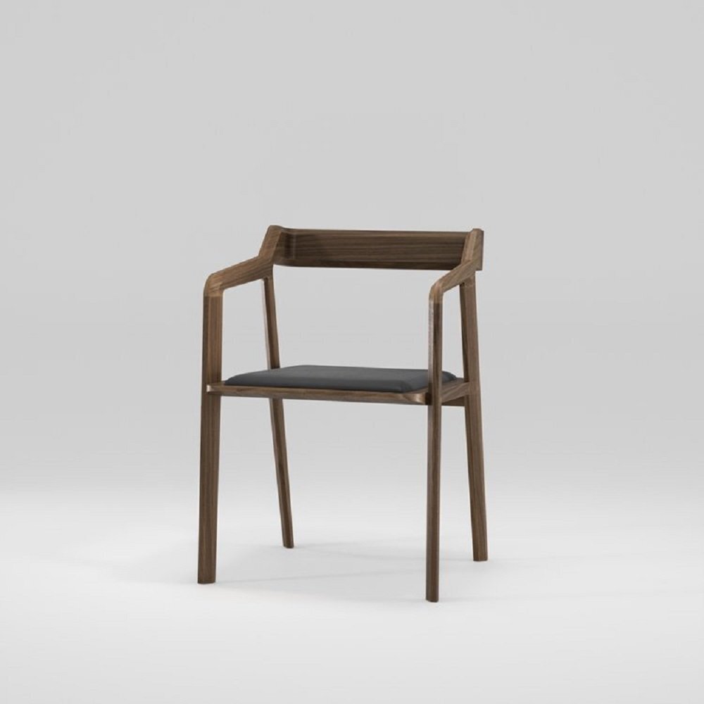 WeWood Kundera Armstuhl, Walnut - TWDM12073