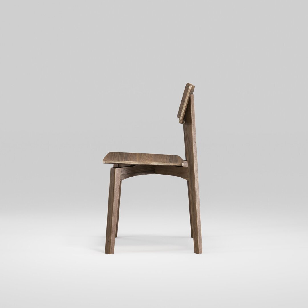 Wewood Ericeira-Stuhl-Walnuss