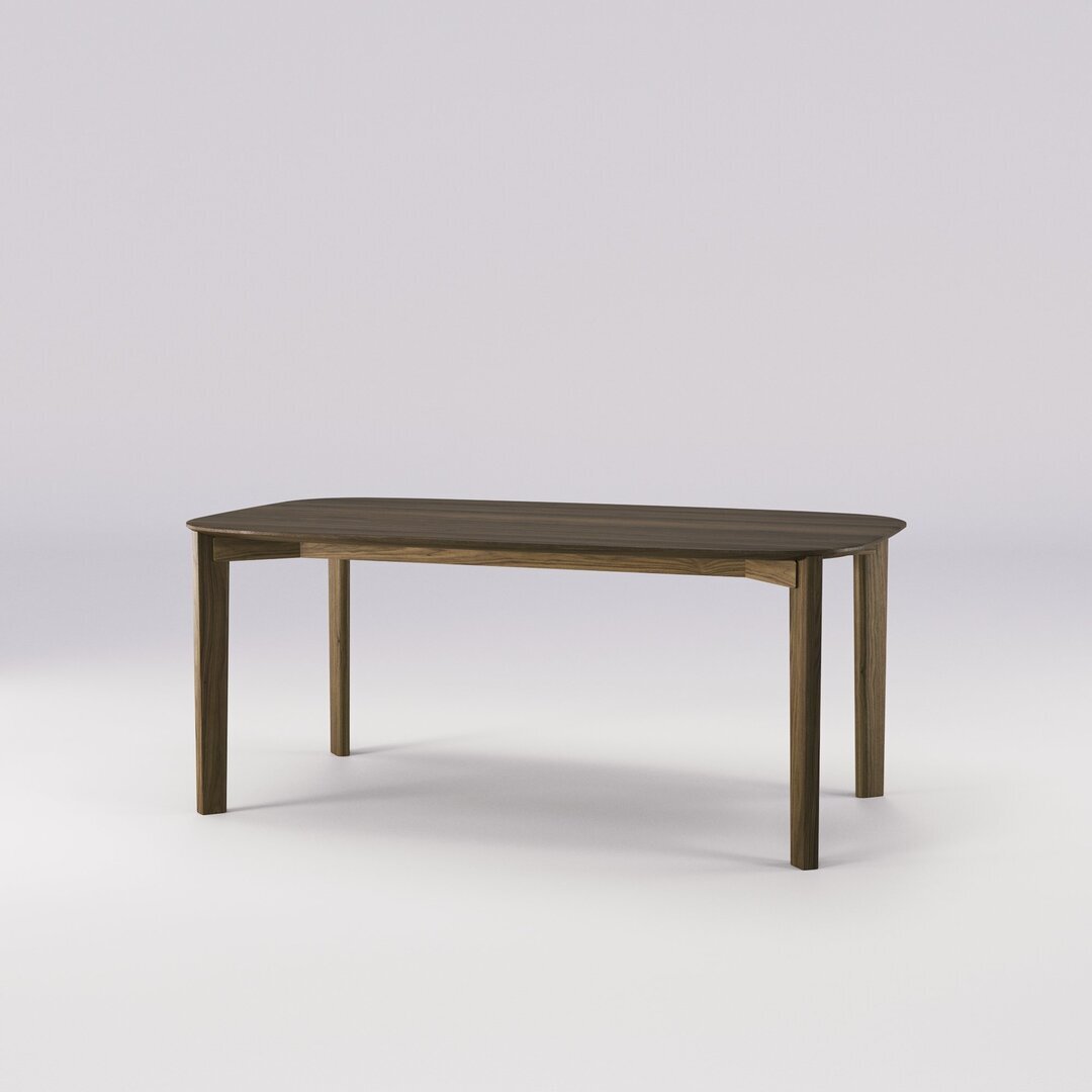 Wewood Soma-Esstisch-Walnut-B180 x H75 x T100