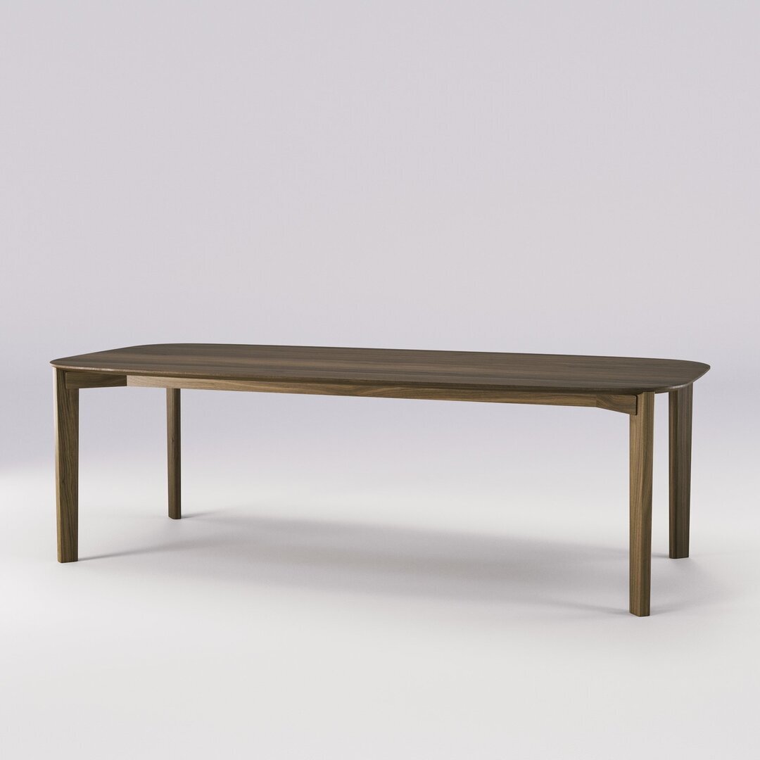 Wewood Soma-Esstisch-Walnut-B240 x H75 x T110