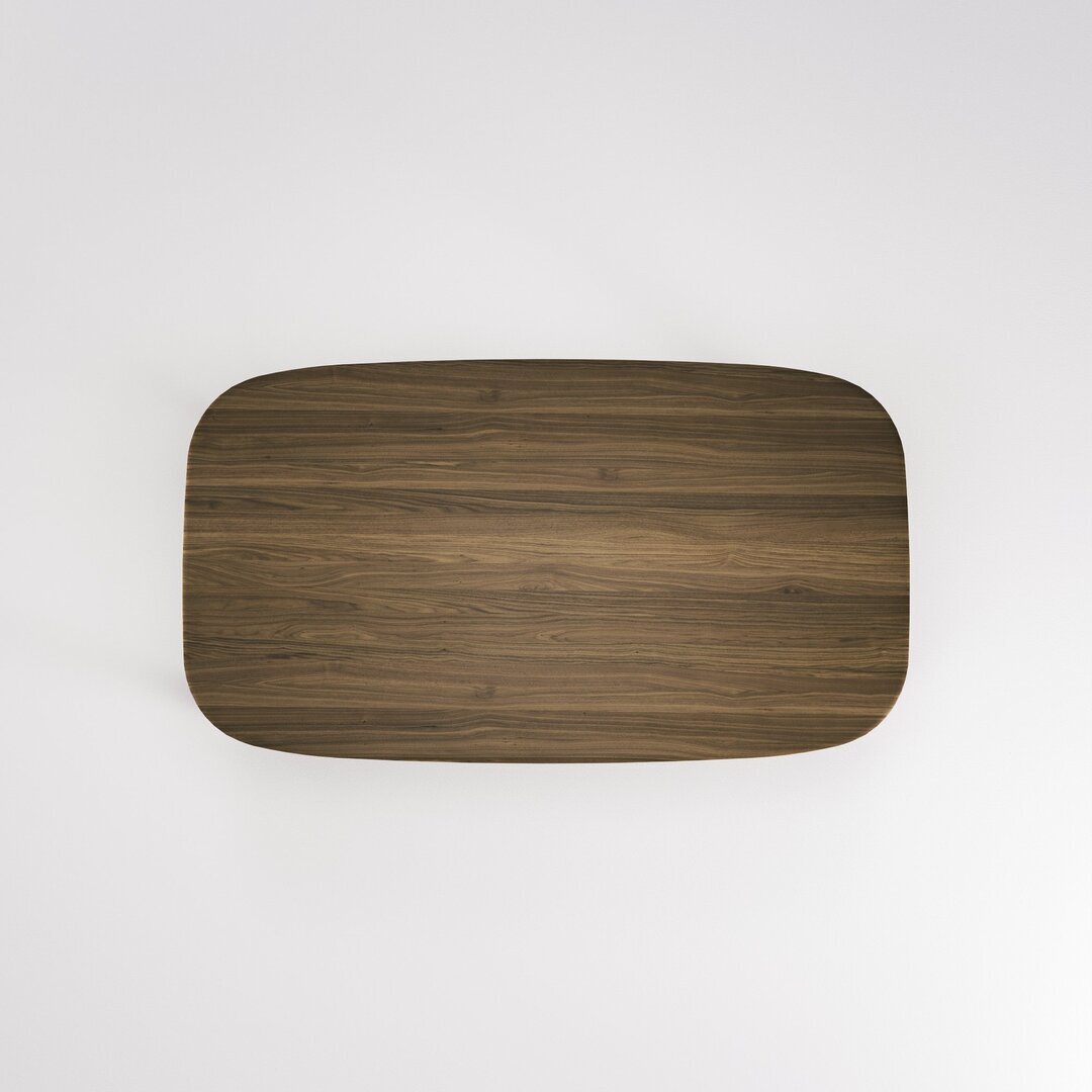 Wewood Soma-Esstisch-Walnut-B180 x H75 x T100