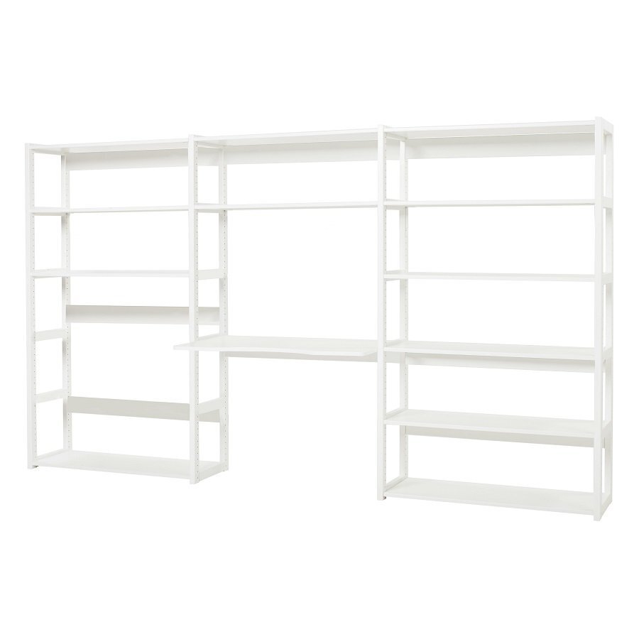 Hoppekids STOREY bookshelf with 3 sections - 100 x 100 x 100 cm