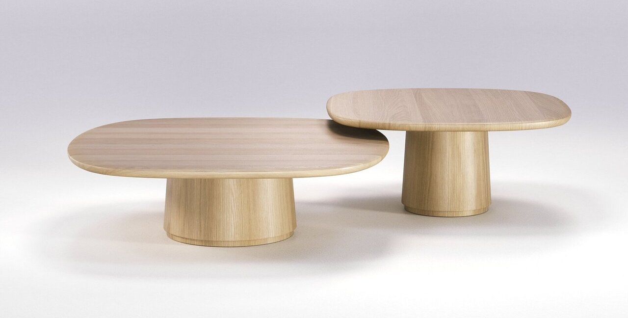 Wewood Amos-Couchtisch-Eiche