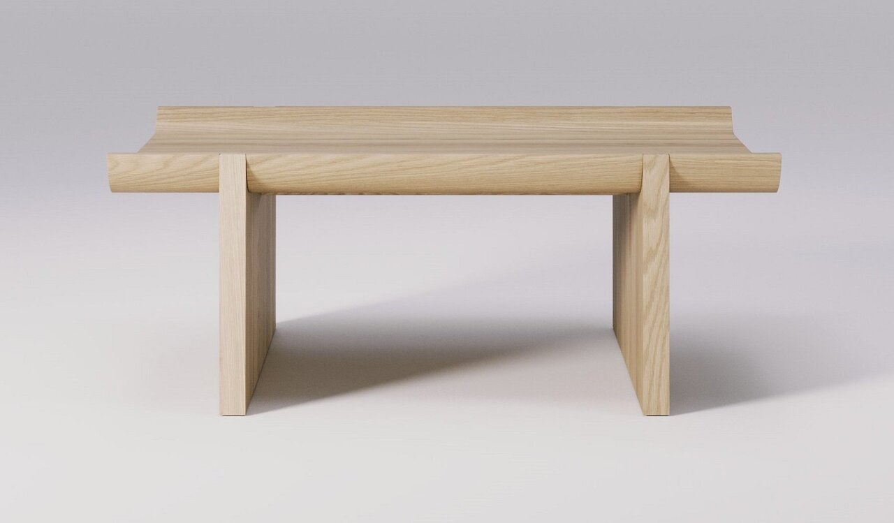 Wewood Rigoles-Couchtisch-Eiche