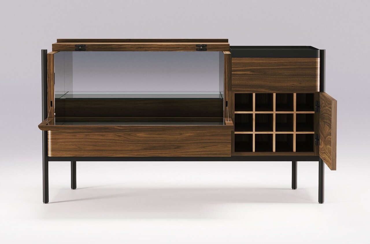 Wewood Mey-Sideboard-Walnuss