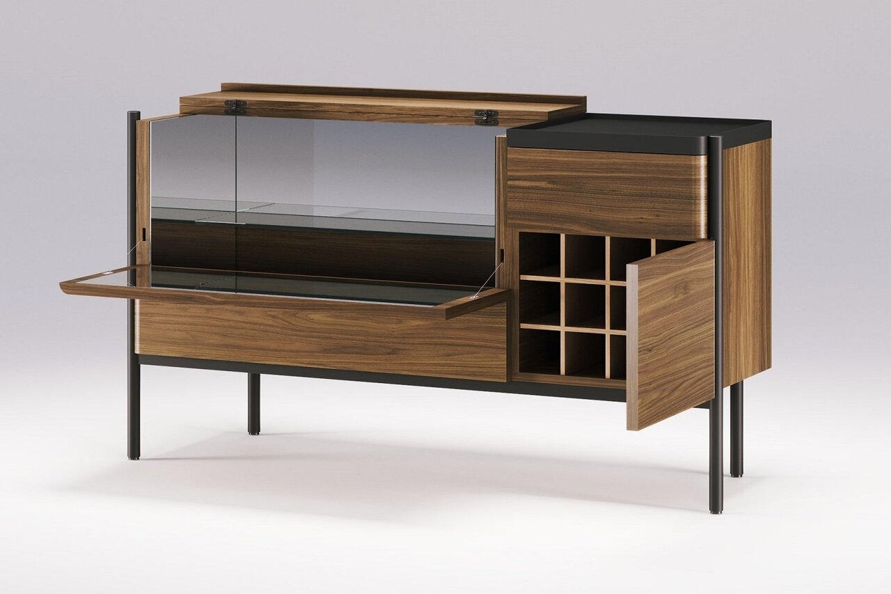 Wewood Mey-Sideboard-Walnuss