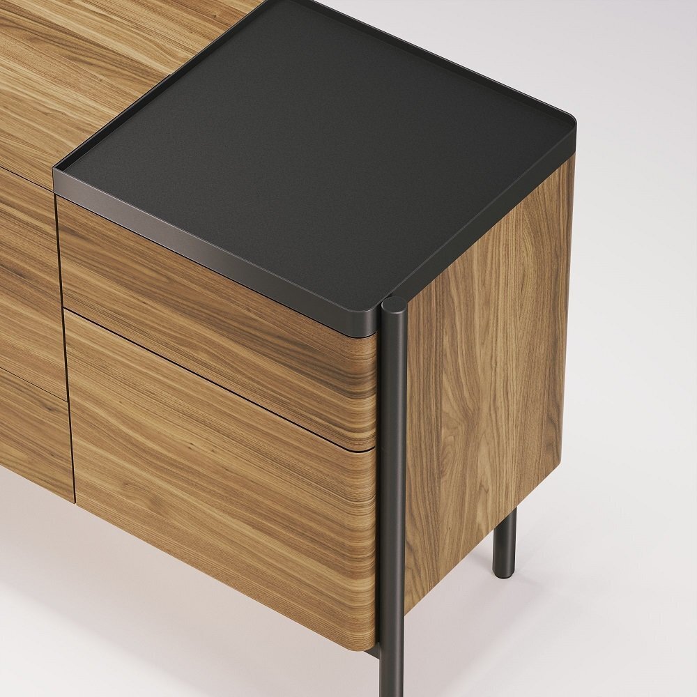 Wewood Mey-Sideboard-Walnuss