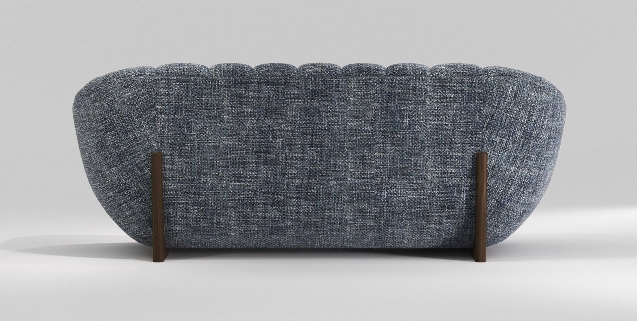 Wewood Rabelo-2 Sitzer Sofa-Walnut-TWKK5230/01