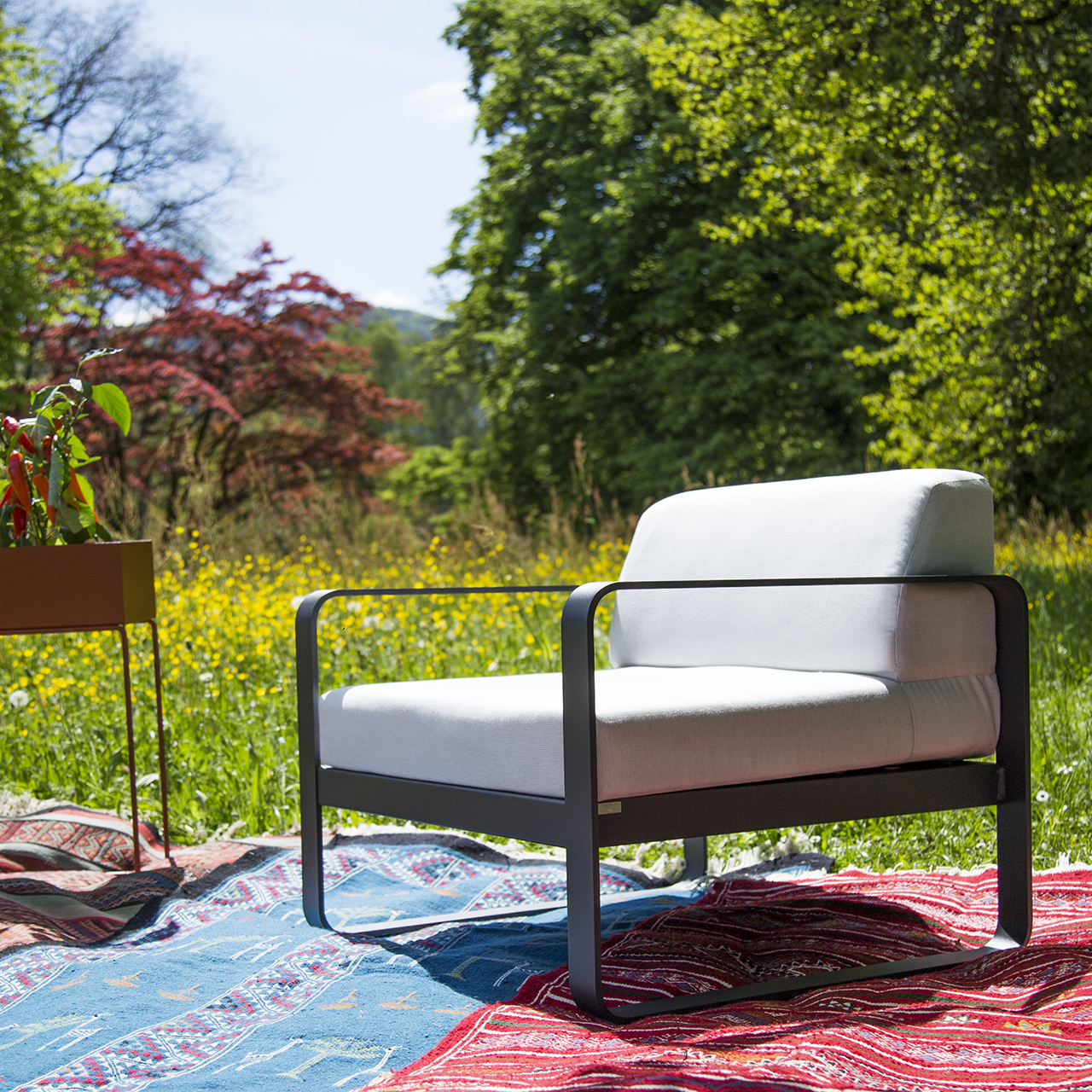 Outdoor Lounger 'Bellevie' 03