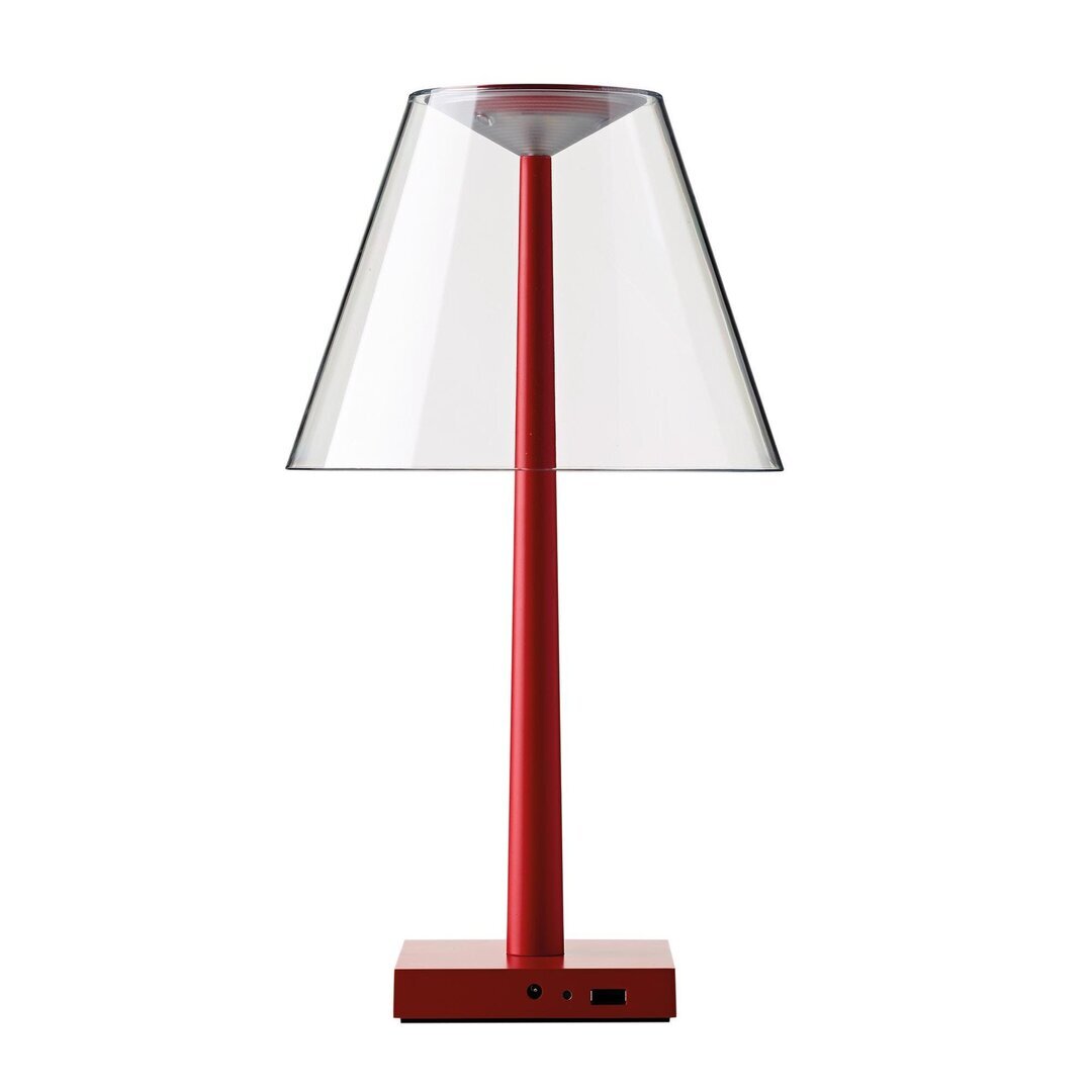 Rotaliana Dina+ LED Akku-Tischleuchte - rot