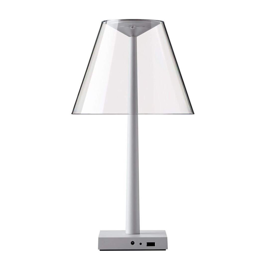 Rotaliana Dina+ LED Akku-Tischleuchte - silber
