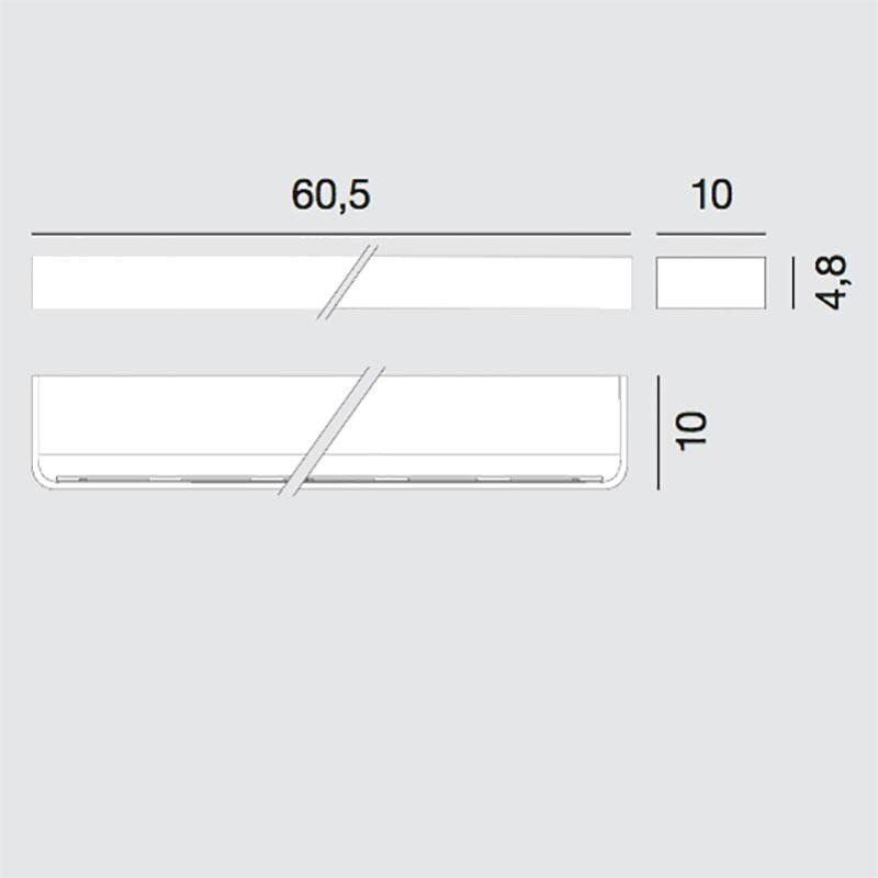 Rotaliana Frame W3 LED Wandleuchte