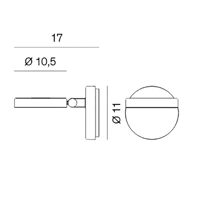 Rotaliana String H0 DTW LED Wandleuchte