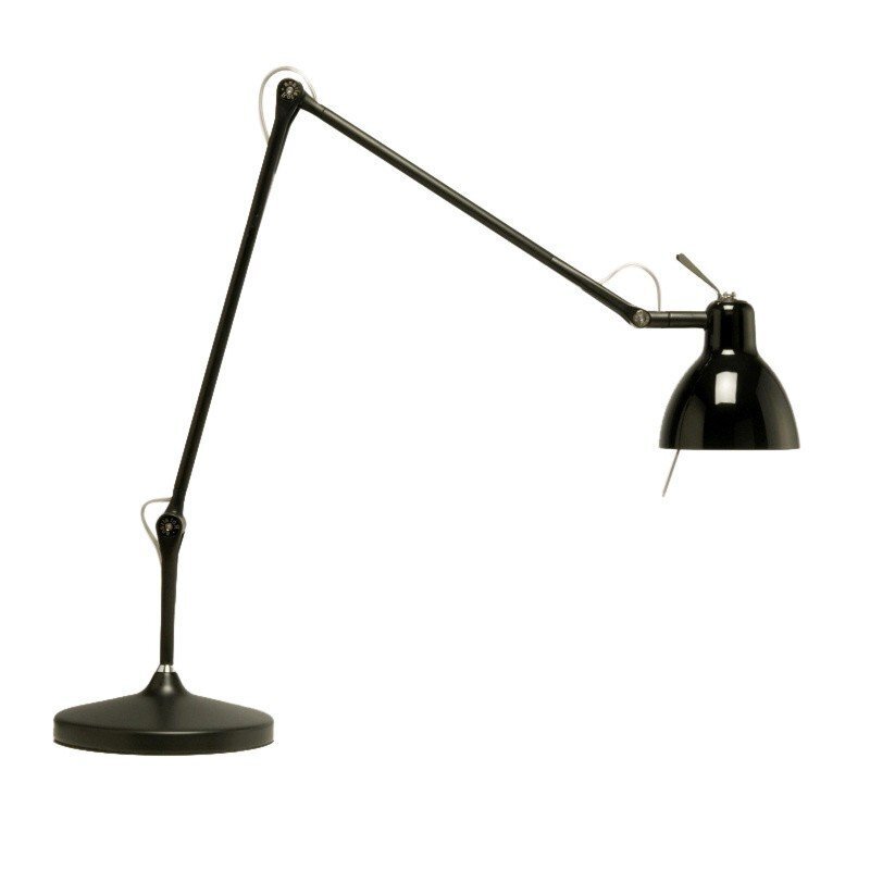 Rotaliana Luxy T2 Tischleuchte - schwarz / glänzend / Gestell schwarz