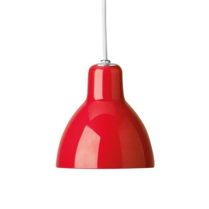 Rotaliana Luxy H5 Pendelleuchte - rot / glänzend / Kabel weiss