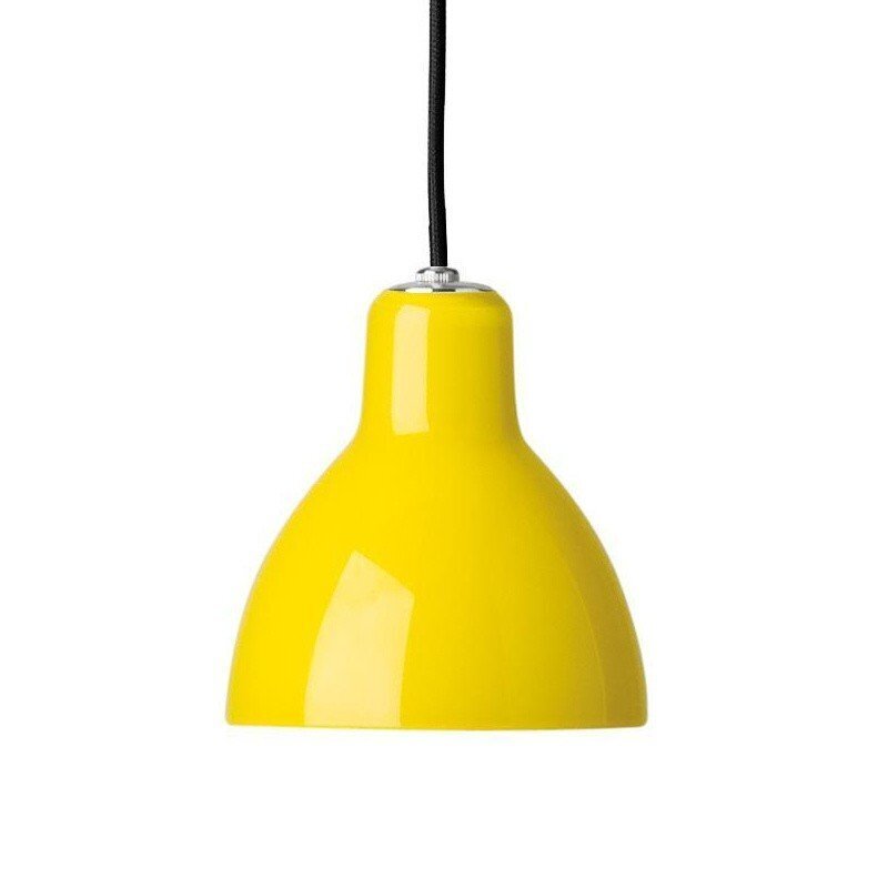 Rotaliana Luxy H5 Pendelleuchte - gelb / glänzend / Kabel schwarz