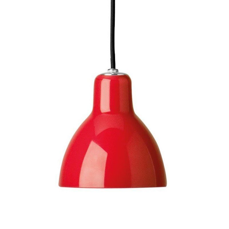 Rotaliana Luxy H5 Pendelleuchte - rot / glänzend / Kabel schwarz