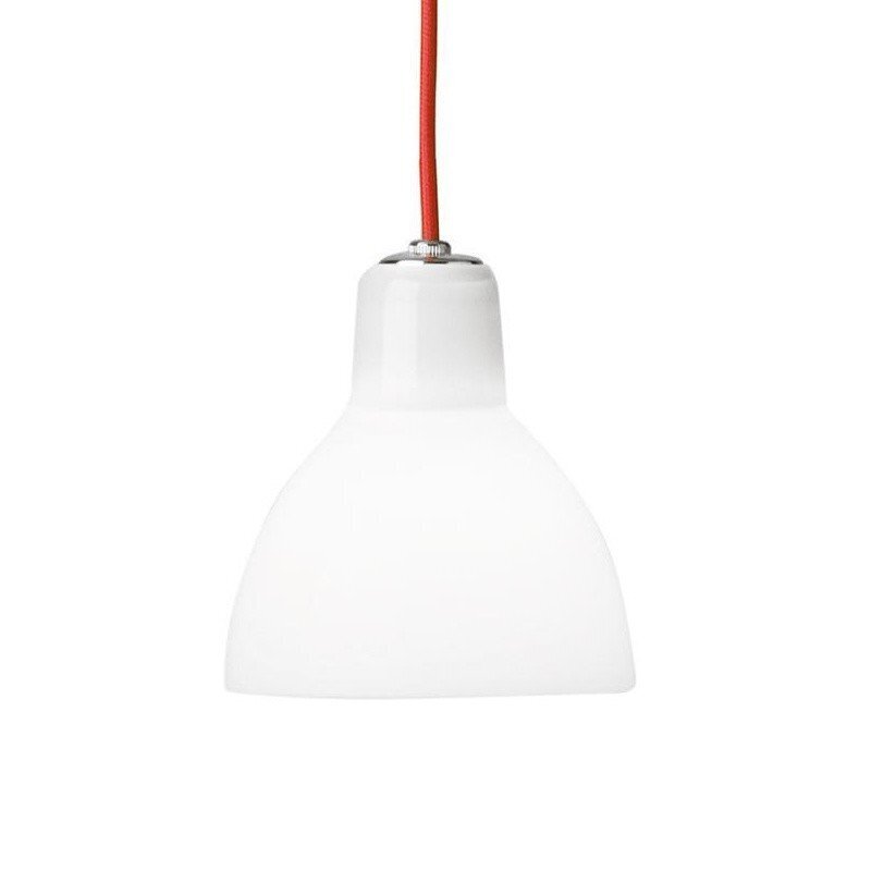 Rotaliana Luxy H5 Pendelleuchte - weiss / glänzend / Kabel rot