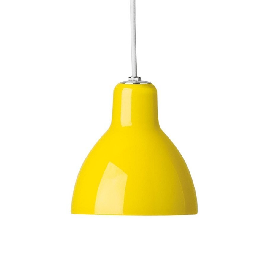 Rotaliana Luxy H5 Pendelleuchte - gelb / glänzend / Kabel weiss