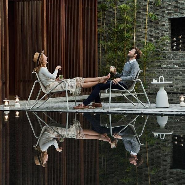 Mindo 104 Outdoor Side Table with Handle