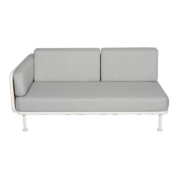 Mindo 100 Outdoor Modular Sofa - 2 Seater with Right Armrest