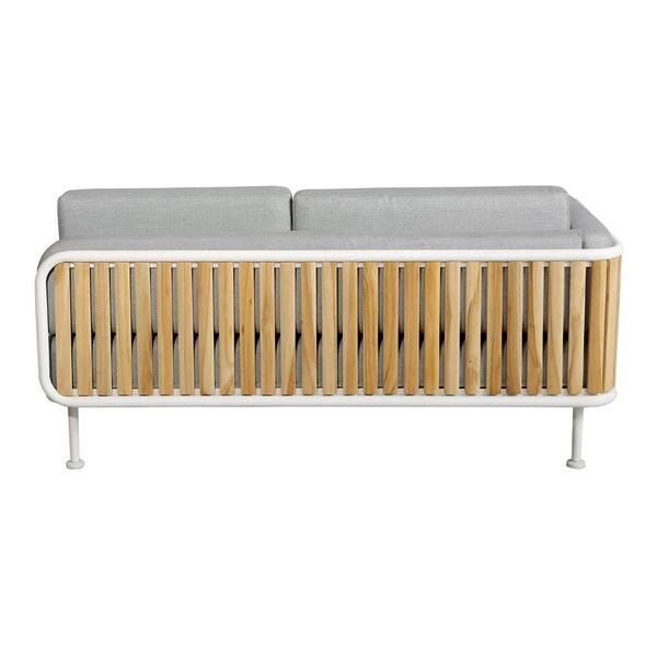 Mindo 100 Outdoor Modular Sofa - 2 Seater with Right Armrest