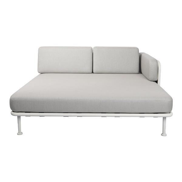 Mindo 100 Outdoor Modular Sofa - Daybed with Left Armrest