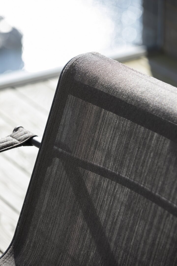 Mindo 105 Sunbed - Sonnenliege  - Dark Grey - Brown Mix
