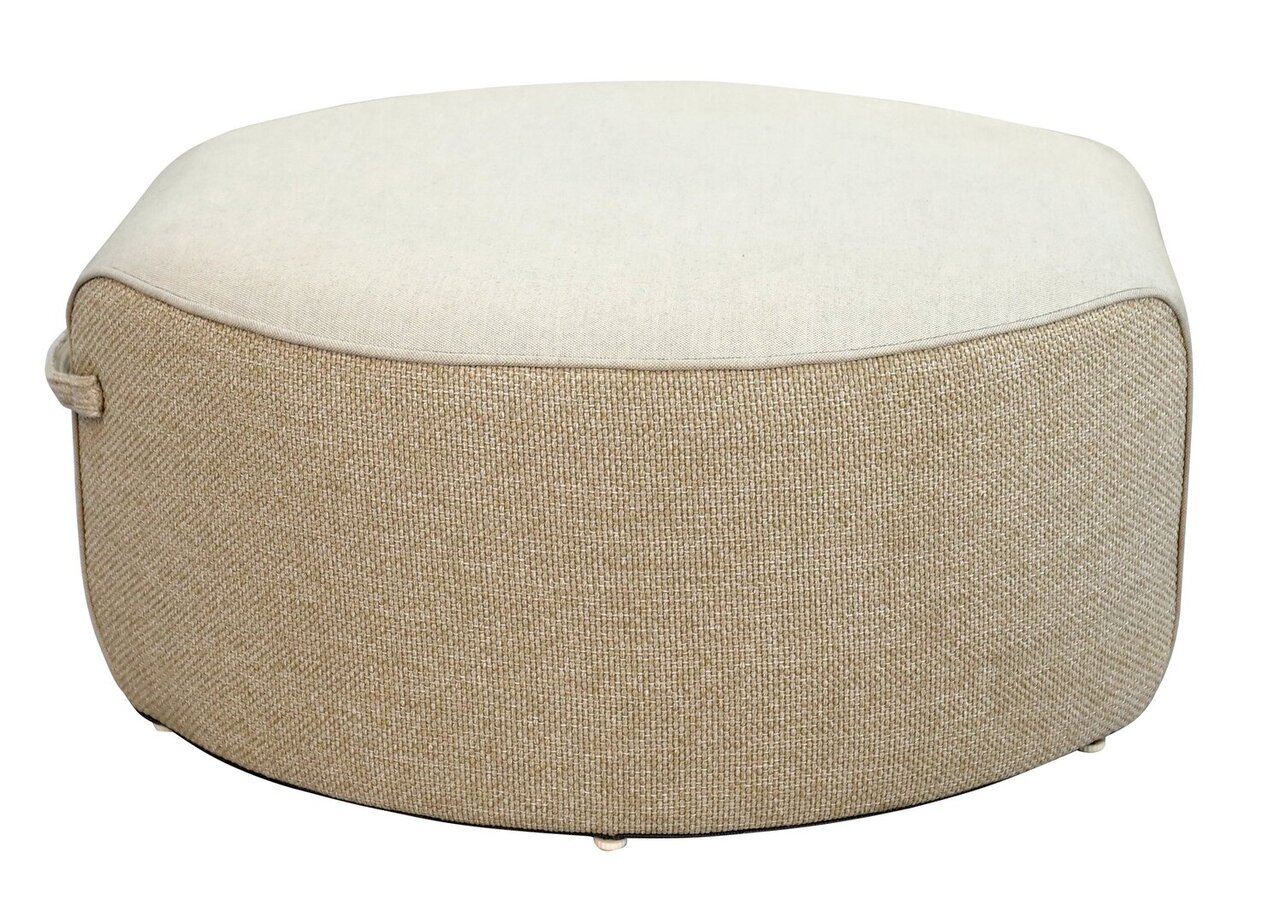 Mindo 108 Pouf large - Pouf groß - White Beige