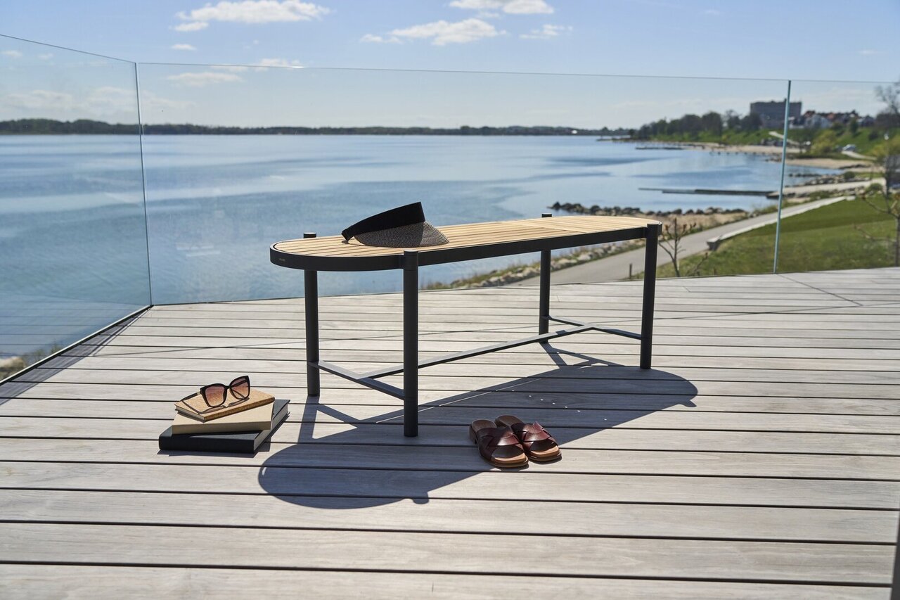 Mindo 117 Bench - Bank - Dark Grey